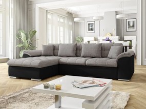 Sarok ülőgarnitúra Dante (B)  (öko-bőr soft 011 + lawa 05). 1058526