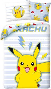 Pokémon Thunderbolt ágyneműhuzat 140×200cm, 70×90 cm