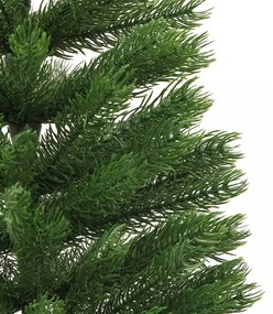 vékony polietilén műkarácsonyfa állvánnyal 120 cm