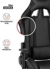 Irodai Forgószék Fekete Színben. ELIOT