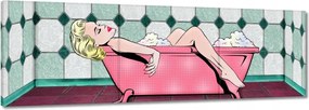 Festmények 150x50 Marylin Monroe a kádban
