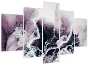 Kép - Lila márvány N⁰2 (150x105 cm)