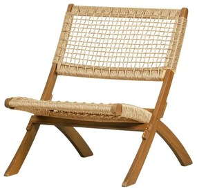 Lois rombosfából készült összecsukható kerti szék - WOOOD