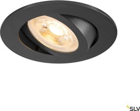 SLV NEW TRIA 1007369 Beépíthető spotlámpa 1x10W/GU10 IP20