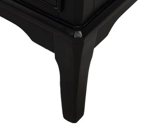 Fekete komód 60x75,5x33 cm Mods – Ixia