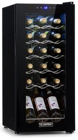 Klarstein Shiraz 18 Uno, borhűtő, 50 liter, 18 palack, 5-18°C, érintőképernyős vezérlőpanel