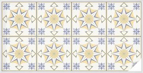 Szélvédőfólia Adatvédelem Geometrikus csillagok 200x100 cm