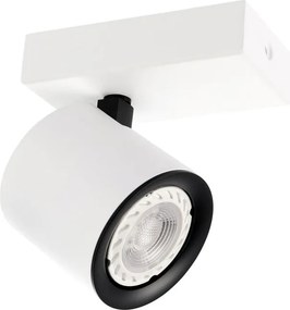 Italux modern spot lámpa karlota fehér fekete itxspl-31959-1b-wh