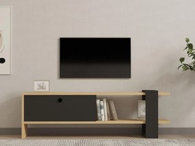 TV asztal/szekrény Balodu 1 (antracit + tölgy) . 1095108