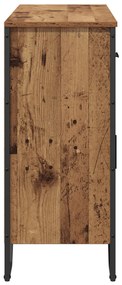 Tálaló Régi Fa Tömörfa 97x32.5x74.5 cm