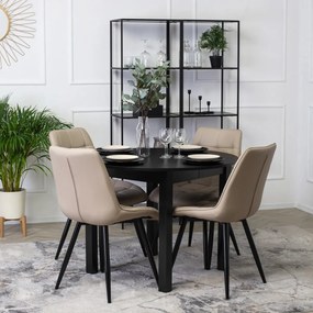 Bézs Eco-bőr Étkezőszék. MONZA