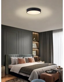 Immax NEO 07201L-LED dimmelhető mennyezeti lámpa RONDATE 28W/230V fekete Tuya+DO