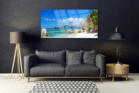 Üvegkép Ocean Beach Landscape 120x60cm