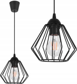 Mennyezeti Lámpa Egyetlen Lógó Modern Gyémánt Loft Edison Retro