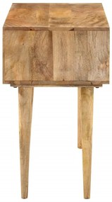 tömör mangófa íróasztal fiókokkal 110 x 47 x 76 cm