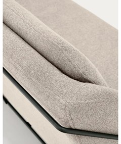 Bézs kanapé 128 cm Brida – Kave Home