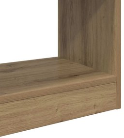 Könyvespolc kézműves tölgy 40 x 30 x 103 cm Faanyag