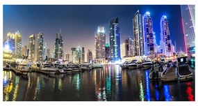 Akrilüveg fotó Dubai éjjel oah-56151340