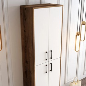 Berlin A - Walnut, White