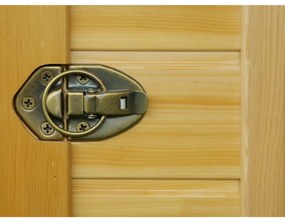 Sauna DeLuxe 2220 CB / CR, világosbarna