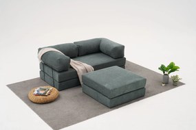 Sarokkanapé Comfort Mini - Zöld