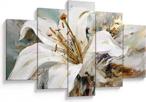 Kép - Absztrakció liliommal (150x105 cm)