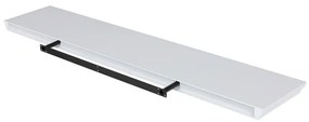 Lebegő Polc Fehér Színben. Méret: 120 cm. Anyaga: MDF. P-026