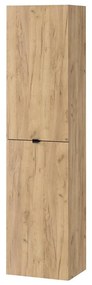Cersanit S598-049-DSM - MALIKA fali fürdőszobai szekrény 160x40 cm tölgy