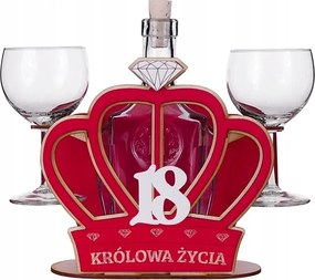 Karafka korona Az élet királynője 18. születésnapra