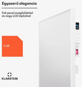 Klarstein Wonderwall Air Smart 480, infravörös hősugárzó, 50 x 90 cm, 480 W, alkalmazás