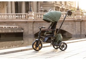 QPlay - 7 az 1-ben COMFO MAX gyerek tricikli, zöld