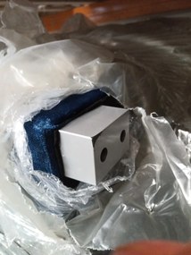 AKCIÓ Sötétkék kinyitható sarokkanapé ZENOVA 220x140 cm, kétoldalas II. osztály