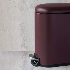 Sötétlila fém pedálos szemetes 5 l Mini Walther – Mette Ditmer Denmark