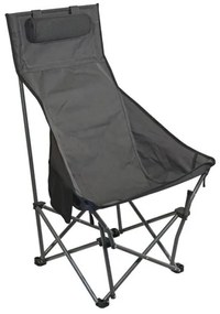 Összecsukható kempingszék szürke