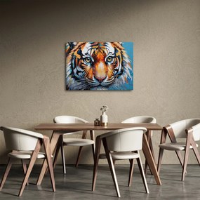 Kép - Tigris látképe, festmény (70x50 cm)