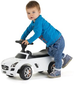 Buddy Toys BPC 5110 Mercedes Benz SLS lábbal hajtható jármű, fehér