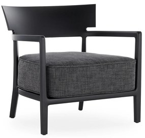 CARA MAT fotel, fekete - Kartell