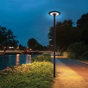 Brilagi - URBANSPARK LED utcai lámpa 120W 230V fekete IP65