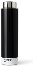 Fekete tritán utazó ivópalack 500 ml Black 419 – Pantone