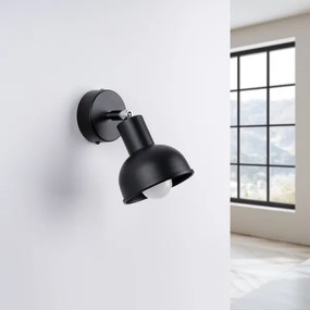 Sollux SL.1316 - Fali spotlámpa ELBA 1xE27/15W/230V fekete