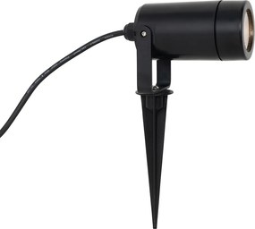 Állítható fekete tüskés lámpa IP65 - Solo Eco