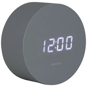 Digitális ébresztőóra ø 9 cm Spry Round – Karlsson