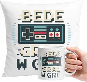 Bögre Párna Szett Személyre Szabott Játék Ajándék Szöveg