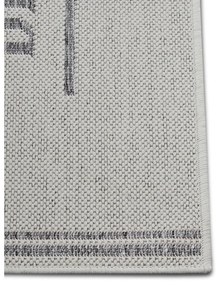 Szürke-krémszínű szőnyeg 92x150 cm Cucina – Hanse Home
