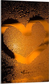 Üveg Vágódeszka 30x52 Szív a Konyhába