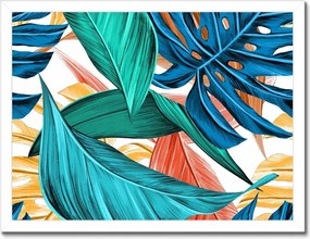 Poszterek keretben 40x30 Levelek kompozíció