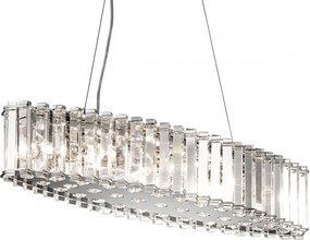 ELSTEAD KL-CRYSTAL-SKYE-ISLE CRYSTAL SKYE Fürdőszobai Függő Lámpa Króm G9 IP44