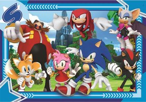 Sonic a sündisznó Crew 300 db-os puzzle Clementoni