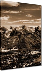 Vászonkép 70x100 Tátra Lengyel hegyek Kilátás