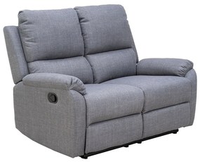 Dönthető kanapé Bud II, kétüléses, szürke